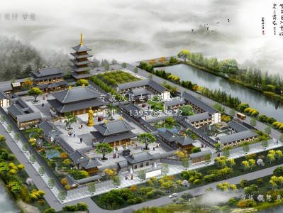 昌平寺庙建筑总体规划方案